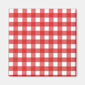Red Gingham Magnet (Vorne)