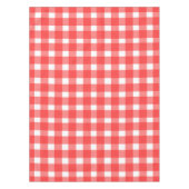 Red Gingham Pattern Tischdecke (Vorderseite)