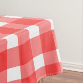 Red Gingham Pattern Tischdecke (Beispiel)