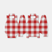 RED GINGHAM PICNIC GESCHENKSCHACHTEL (Ungefaltet)