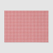 Red Gingham Seidenpapier (Vorderseite)