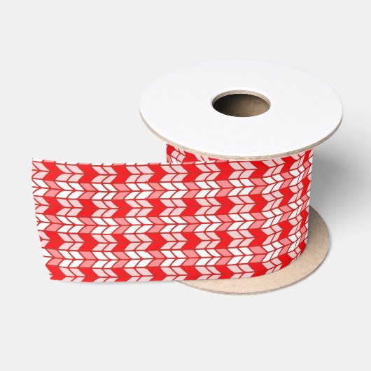 RED GINGHAM STRICK 3" Wide Satin Ribbon Satinband (Spule)