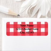 Red Gingham Summer Country GRILLEN Schachbrett Lab (Insitu)