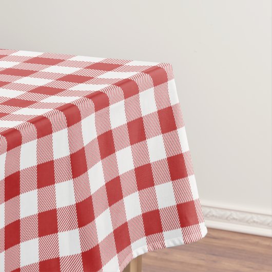 Red Gingham Tablecloth - GRILLEN Cookout Picnic Bi Tischdecke (Beispiel)