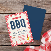 Red Gingham und Blue Summer GRILLEN