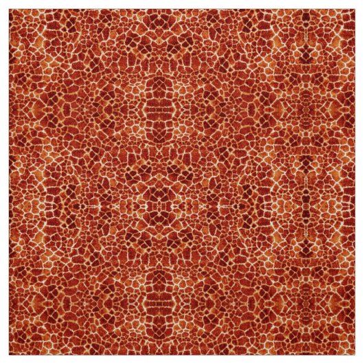 RED GIRAFFE HAUT Wildtiermuster Stoff (Muster)