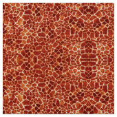 RED GIRAFFE HAUT Wildtiermuster Stoff (Nahaufnahme)
