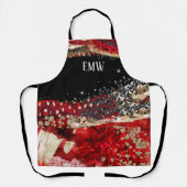 RED GLAM Schürze (Vorderseite)