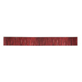 Red Glam Tinsel Stripes Satinband (Vorderseite)
