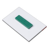Red glitter and ribbon print namenschild (Rückseite)