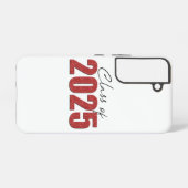 Red Glitzer Class 2025 Samsung Galaxy Hülle (Rückseite (Horizontal))