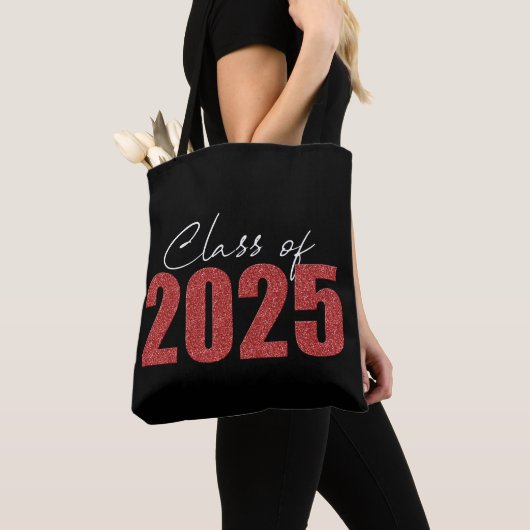 Red Glitzer Class 2025 Tasche (Von Nahem)
