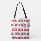 Red Glitzer Class 2025 Tasche (Rückseite)