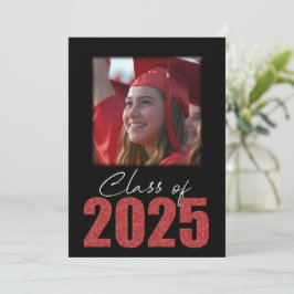 Red Glitzer Class of 2025 Foto Ankündigung