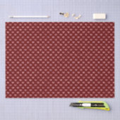 Red Glitzer Glam Hearts Seidenpapier (Handwerk)