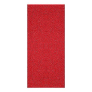Red Glitzer & Matte 4″×9″ Custom Rack Cards Werbekarte