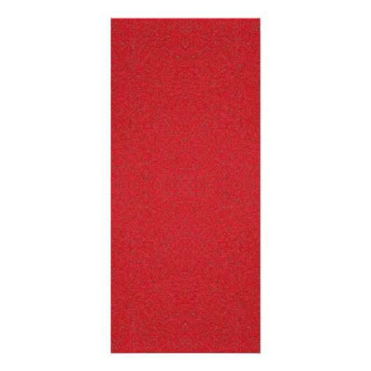 Red Glitzer & Matte 4″×9″ Custom Rack Cards Werbekarte (Vorne)