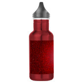 Red Glitzer Sequin Disco 32. oz. Trinkflasche (Links)