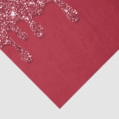 Red Glitzer Tropfen Seidenpapier (Ausschnitt)