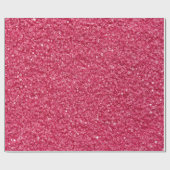 Red Glitzer White Sparks Geschenkpapier (Flach)