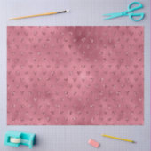 Red Glitzy Glitzer Hearts Seidenpapier (Basteln)