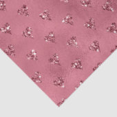 Red Glitzy Glitzer Hearts Seidenpapier (Ausschnitt)