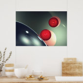 red globes poster (Küche)