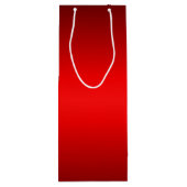 Red Glow Geschenktüte Für Weinflaschen (Rückseite)