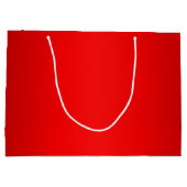 Red Glow Große Geschenktüte (Rückseite)