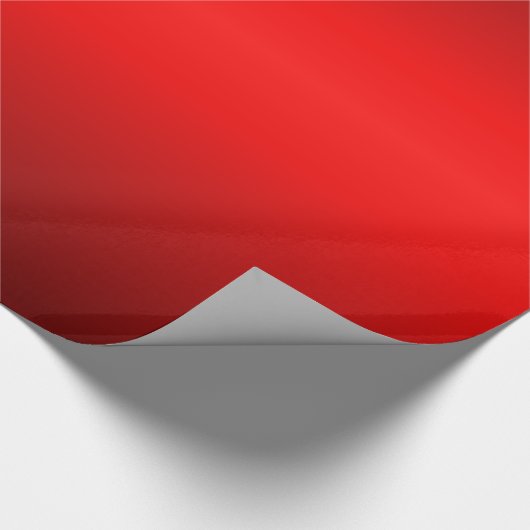 Red Glow Holiday Geschenkpapier (Ecke)
