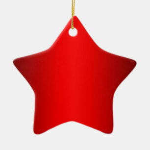 Red Glow Keramik Ornament