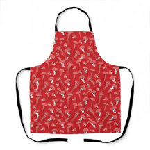 red glowing jelly fish pattern