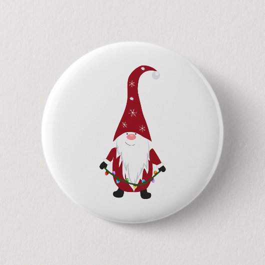Red Gnome Button (Vorderseite)