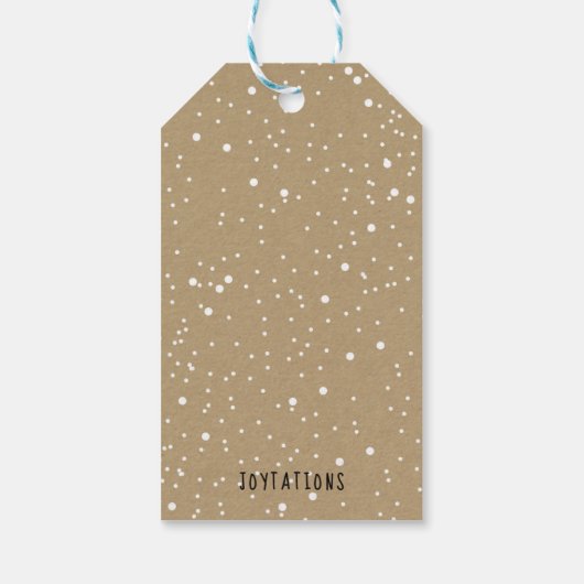 Red Gnome Merry Tag Geschenkanhänger (Rückseite)