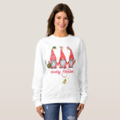 RED GNOMES SWEATSHIRT (Vorne ganz)