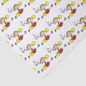 Red Go Team Cheerleader Seidenpapier (Ausschnitt)