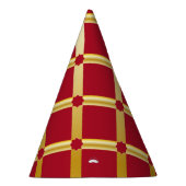 Red & Gold Arabisch inspiriert Party-Hut Partyhütchen (Rechts)