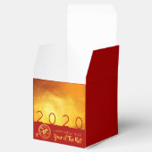 Red Gold Chinese Rat Papier-Schnitt 2020 CCFB Geschenkschachtel (Geöffnet)