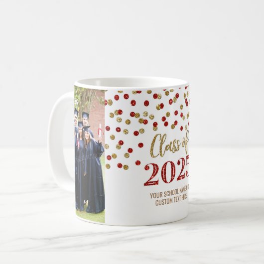 Red Gold Class 2025 Tasse (Vorderseite Links)