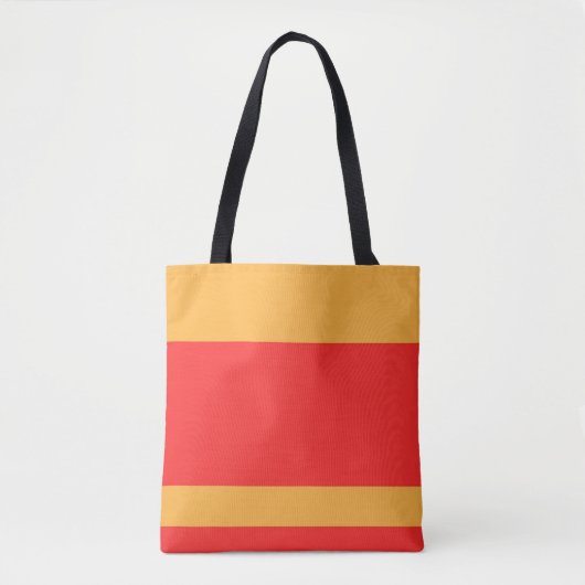 Red Gold Color Block Tasche (Vorderseite)
