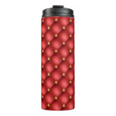 Red Gold Diamond Tuftthermal Tumbler Thermosbecher (Vorderseite)