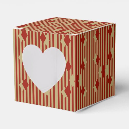 Red Gold Diamonds Fevor Box Geschenkschachtel (Vorderseite)