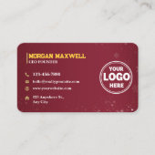 Red Gold Diamonds Luxury CEO & Founder Visitenkarte (Vorderseite)