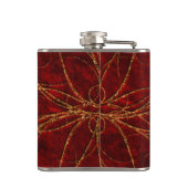 Red Gold Dragon Flachmann (Rückseite)