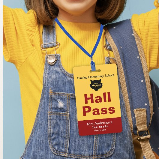 Red Gold Elementarschuldurchlauf Ausweis