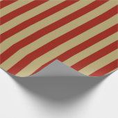 Red Gold Geschenkpapier (Ecke)