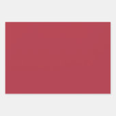 Red Gold Glam Leopard Print Geschenkpapier Set (Vorderseite 2)