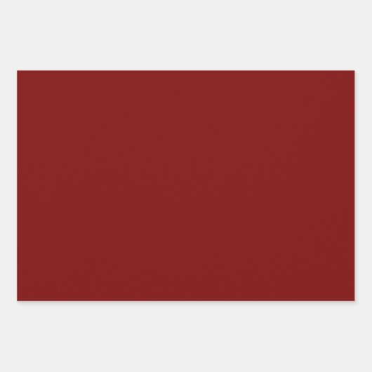 Red Gold Glam Zigzag Streifen Weihnachten Geschenkpapier Set (Vorderseite 2)