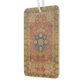 Red Gold Kashan Tepet Rug Persian Asian Autolufterfrischer (Links)