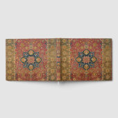 Red Gold Kashan Tepet Rug Persian Asian Gästebuch (Voll)